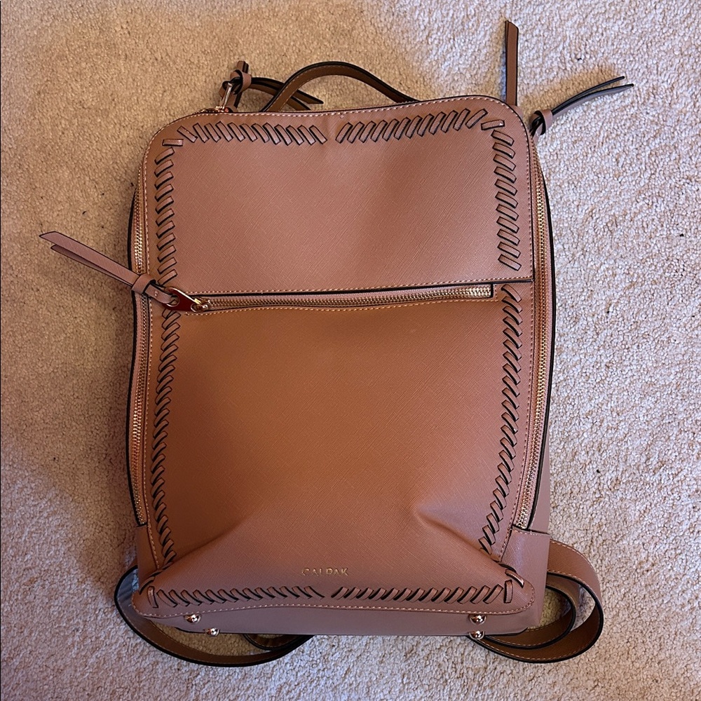 Calpak Tan Backpack
